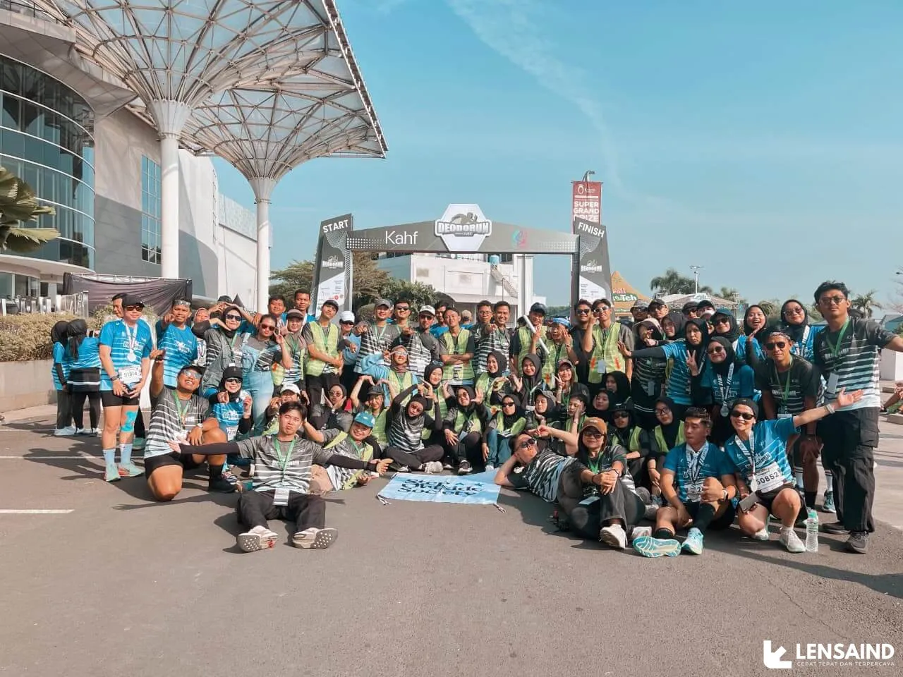 Deodorun by Kahf 2025 Pecahkan Rekor, 1.400 Pelari Ramaikan Karawang